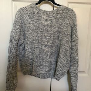 Chunky knit sweater